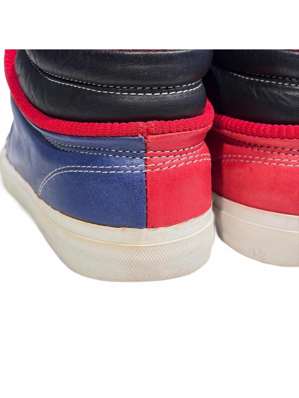 Rare 90's Reebok BOKS Classic Color Block High Top Sneakers Skater Retro Vintage - Picture 4 of 16